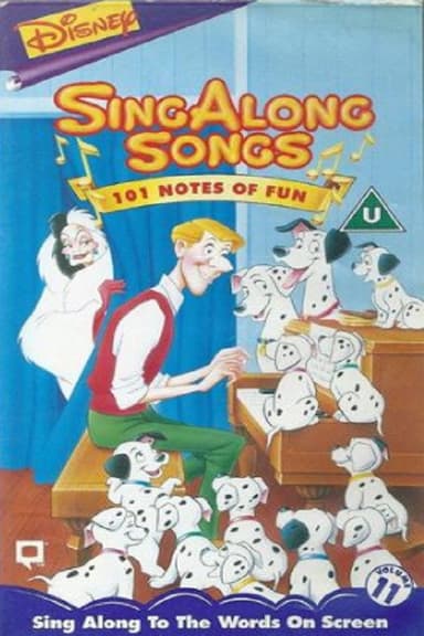 Disney's Sing-Along Songs: 101 Notes of Fun poster