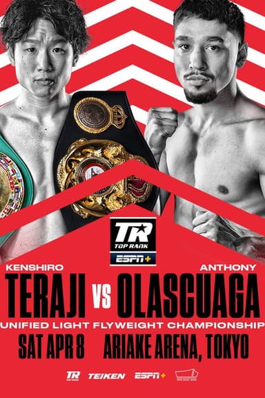 Kenshiro Teraji vs. Anthony Olascuaga poster