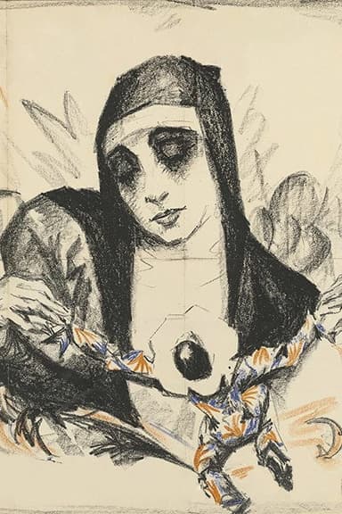 Die Nonne und der Harlekin poster