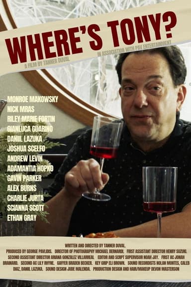 Where’s Tony? poster