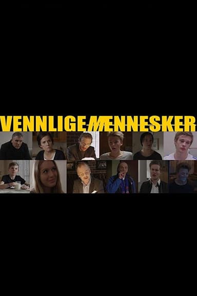Vennlige mennesker poster