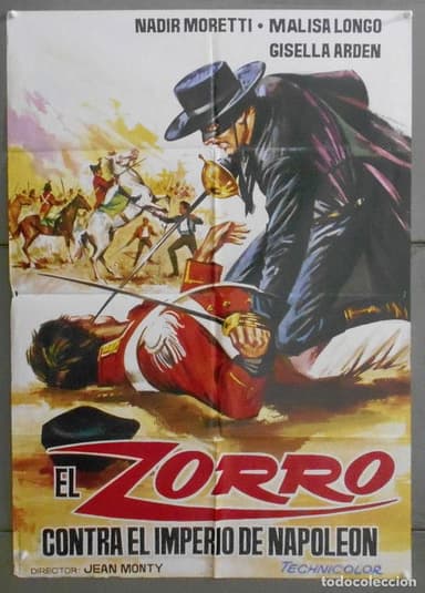 Zorro, the Navarra Marquis poster
