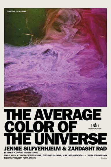 The Average Color of the Universe poster