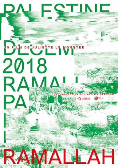 Ramallah, Palestine, December 2018 poster