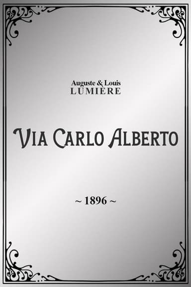 Via Carlo Alberto poster