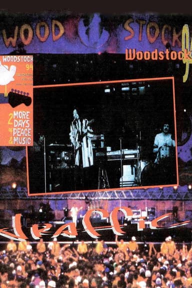 Traffic Live At Woodstock '94 poster