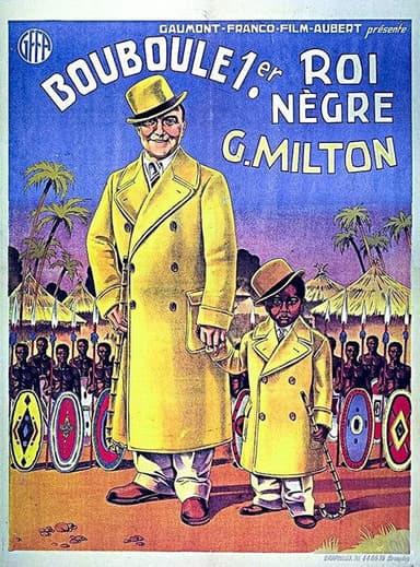 Bouboule 1er, roi nègre poster