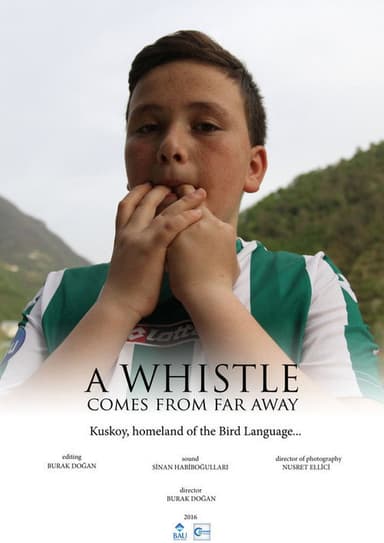 A Whistle comes from far away poster