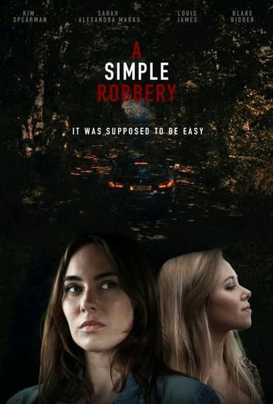 A simple robbery poster