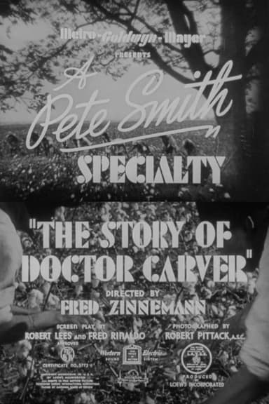 The Story of Doctor Carver poster