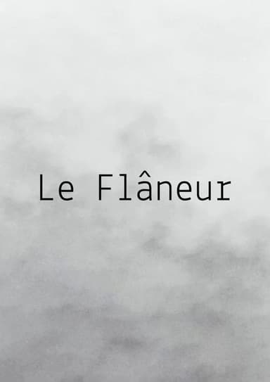 Le Flâneur poster