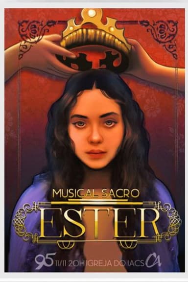 RAINHA ESTER - MUSICAL SACRO poster