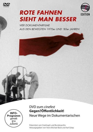 Rote Fahnen sieht man besser poster