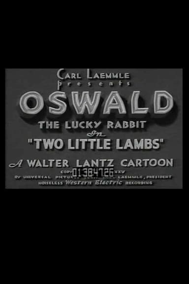 Two Little Lambs poster