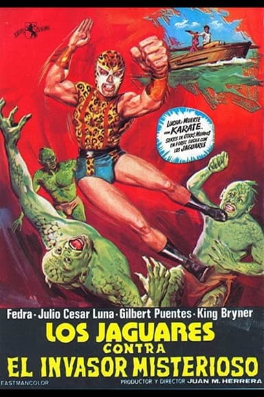 Los jaguares contra el invasor misterioso poster