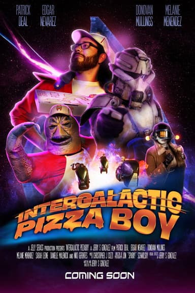 Intergalactic PizzaBoy poster