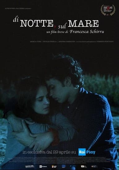 Di notte, sul mare poster