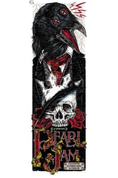 Pearl Jam: Baltimore 2013 poster