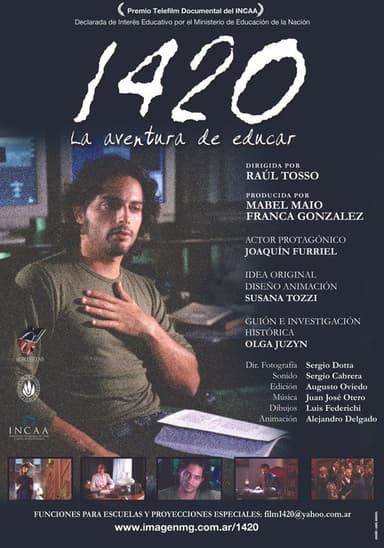 1420, la aventura de educar poster