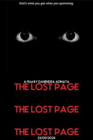 The Lost Page poster