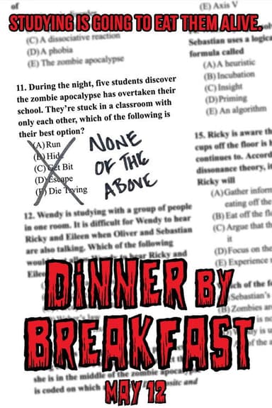 Dinner By Breakfast poster