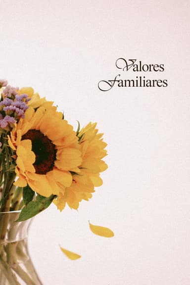 Valores Familiares poster