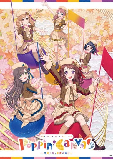 Poppin'Party LIVE 2024「Poppin'Canvas 〜芸術の秋、音楽の秋！〜」 poster
