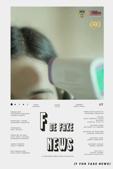 F de Fake News poster