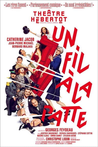 Un fil à la patte poster