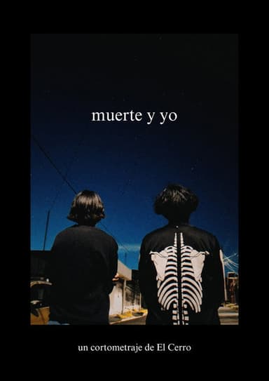 muerte y yo poster