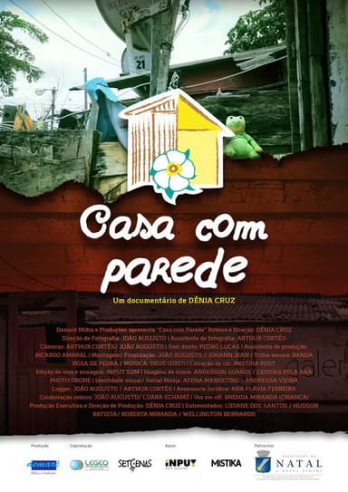 Casa com Parede poster