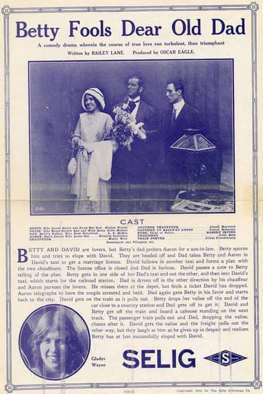 Betty Fools Dear Old Dad poster
