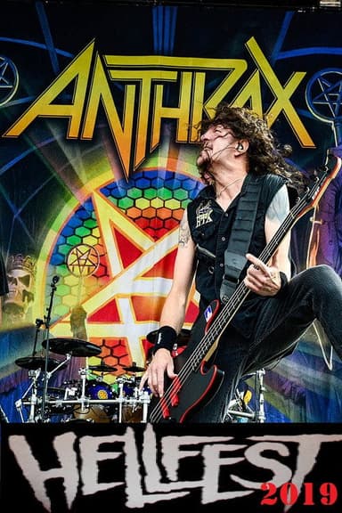 Anthrax au Hellfest 2019 poster