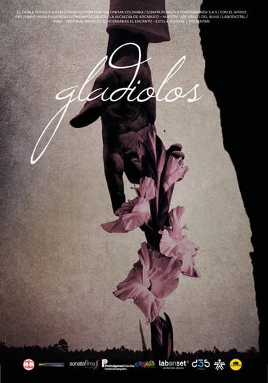 Gladiolos poster