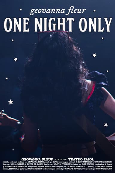 Geovanna Fleur: One Night Only poster