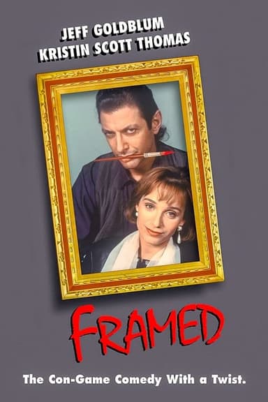 Framed poster