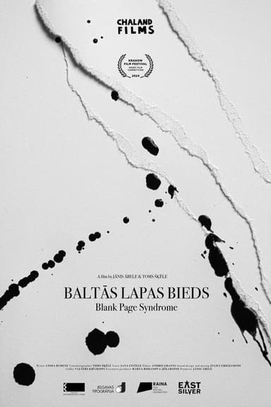 Blank Page Syndrome poster