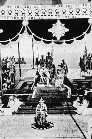 Delhi Durbar and Coronation poster