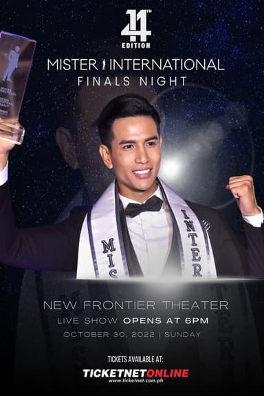 14th Mister International 2022 poster