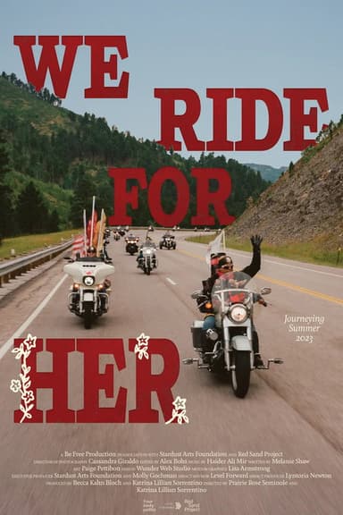 We Ride for Her poster
