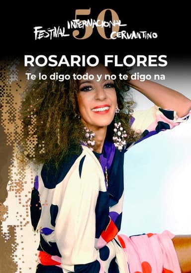 Rosario Flores en el #50FIC poster