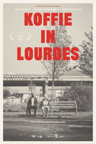 Koffie in Lourdes poster