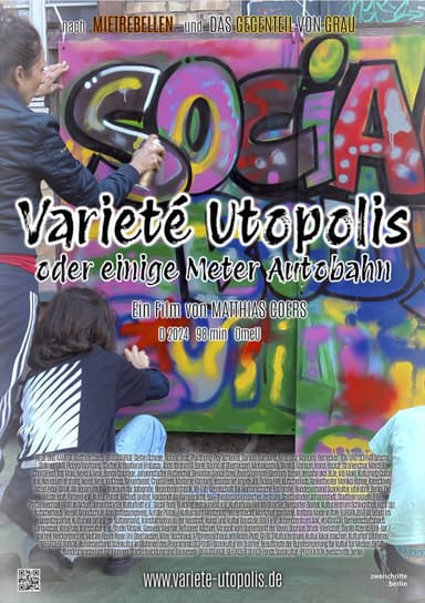Varieté Utopolis – oder einige Meter Autobahn poster