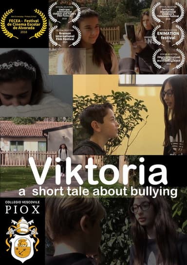 Viktoria: a short tale about bullying poster