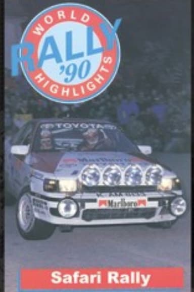 Safari Rally 1990 poster