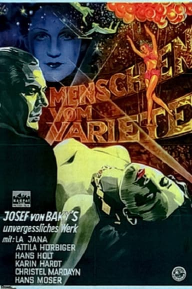 Menschen vom Varieté poster