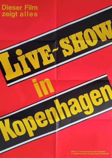 Live-Show in Kopenhagen poster