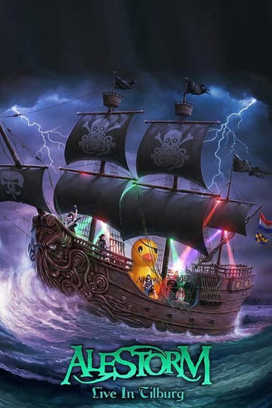 Alestorm - Live in Tilburg poster