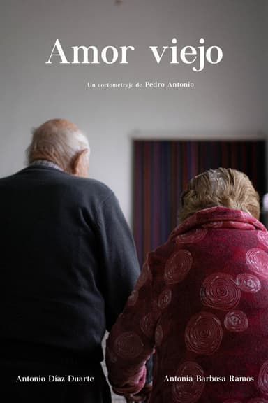 Amor viejo poster