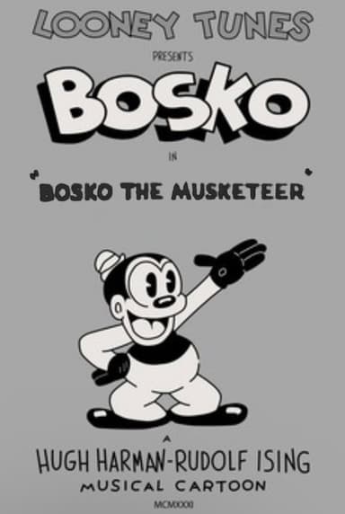 Bosko the Musketeer poster